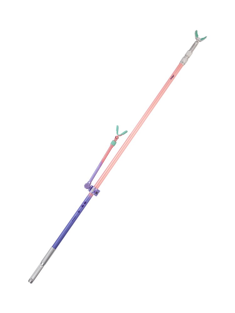 The valet-carb-fish-fishing box and a pole-fishing pole and a multi-purpose fishing chair were inserted into the pole